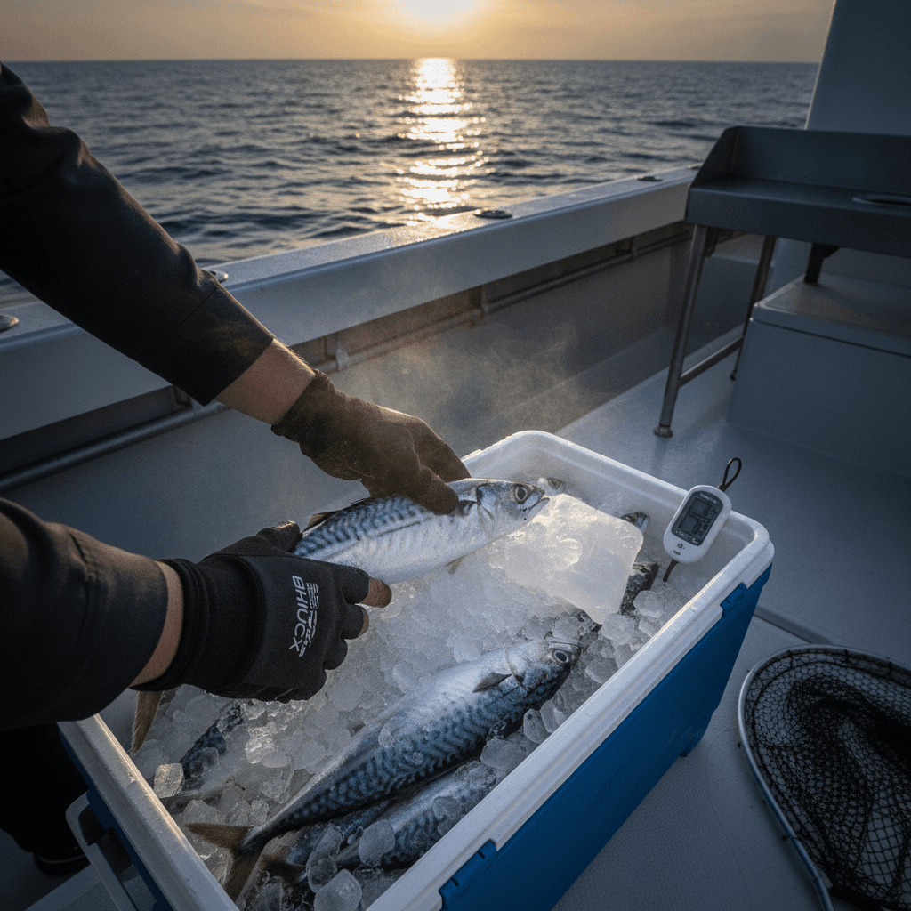 釣った魚を「鮮度革命」で持ち帰る!氷締め手順完全ガイド