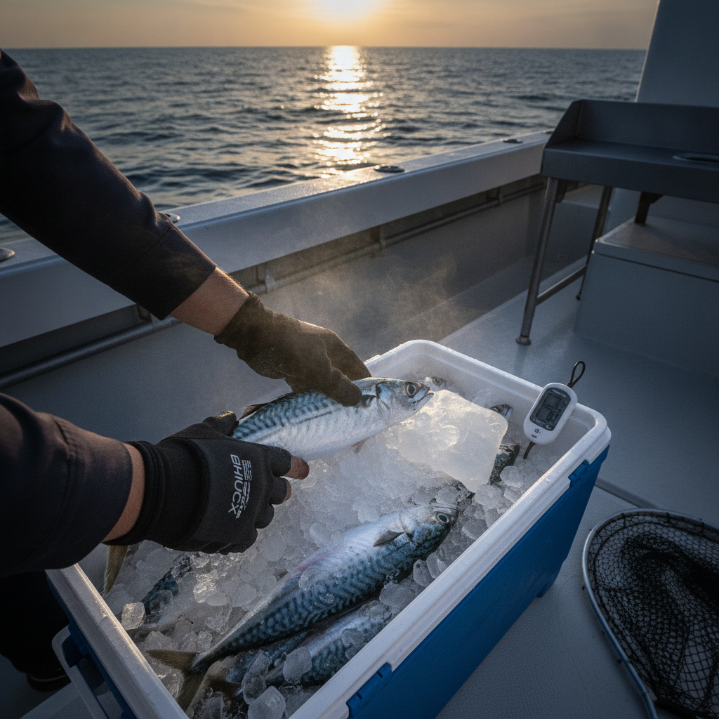 釣った魚を「鮮度革命」で持ち帰る！氷締め手順完全ガイド