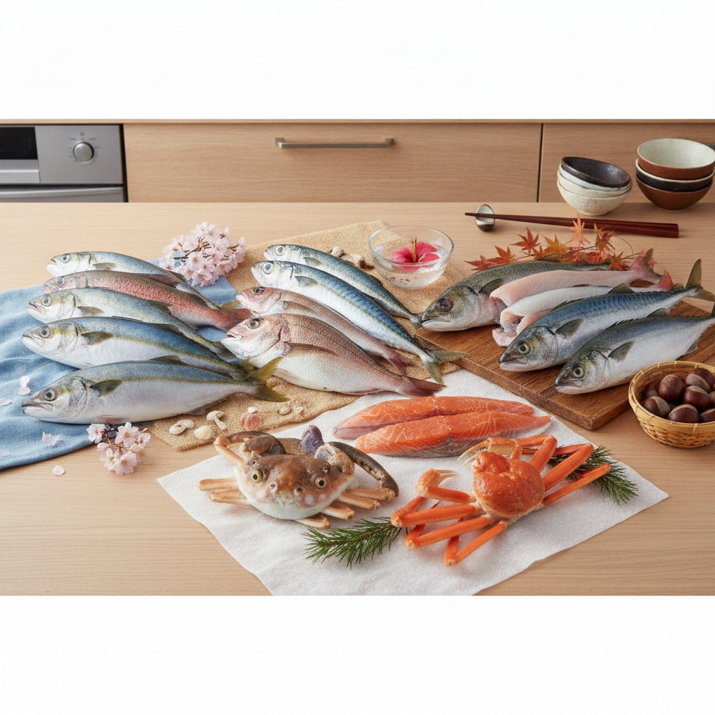 【完全版】魚の旬カレンダー：季節別おすすめ魚種と失敗しない選び方まとめ