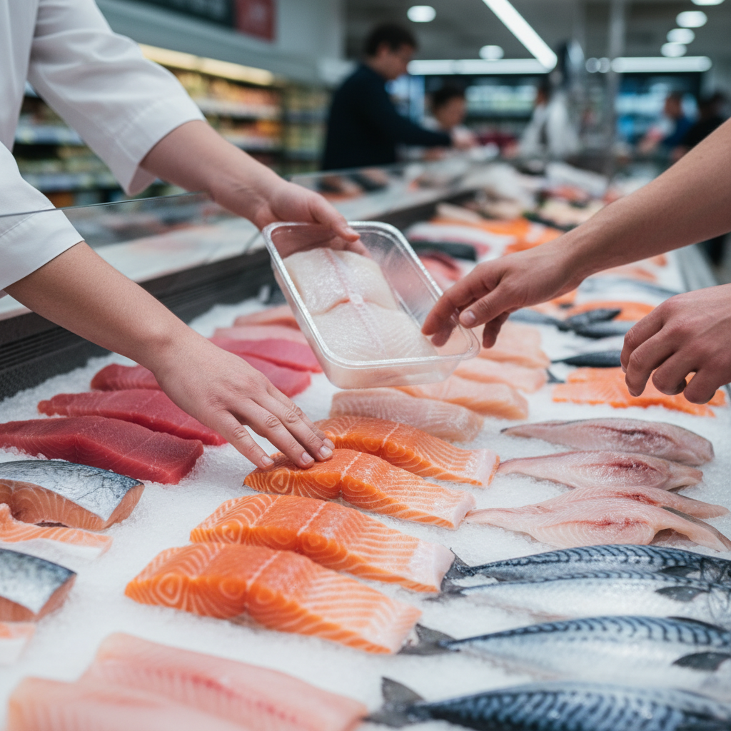 スーパーで並んでいる切り身魚の中から、調理しやすい新鮮なものを選ぶポイントは何ですか？